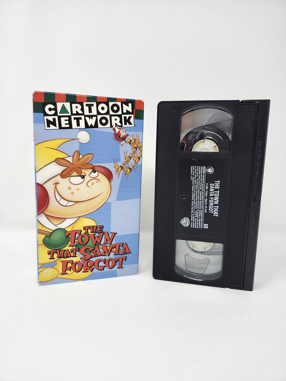Cartoon Network The Town That Santa Forgot VHS Tape - Tested